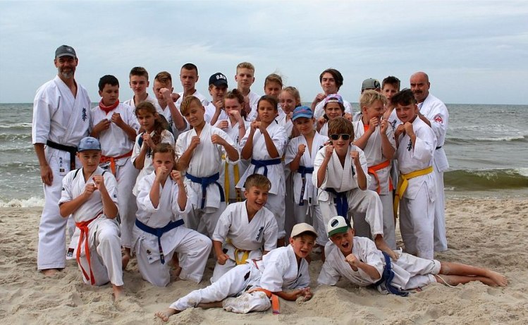 Wakacje z Karate nad Bałtykiem w Ostrowie