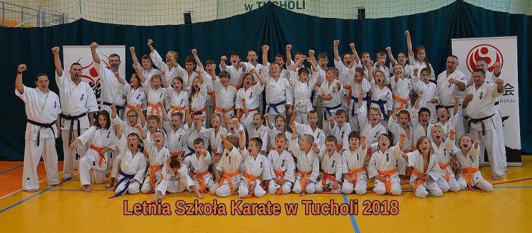 Letnia Szkoła Karate w Tucholi 2018