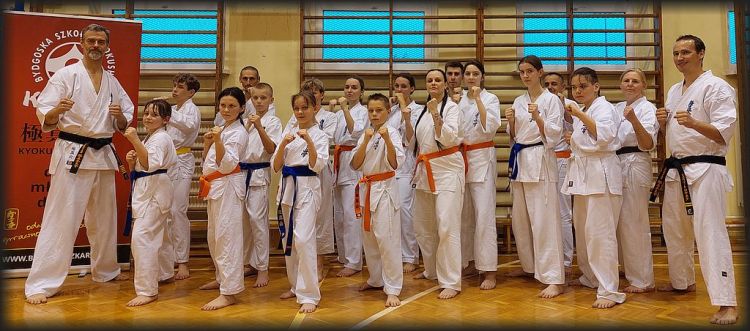 Egzamin szkoleniowy na stopnie kyu